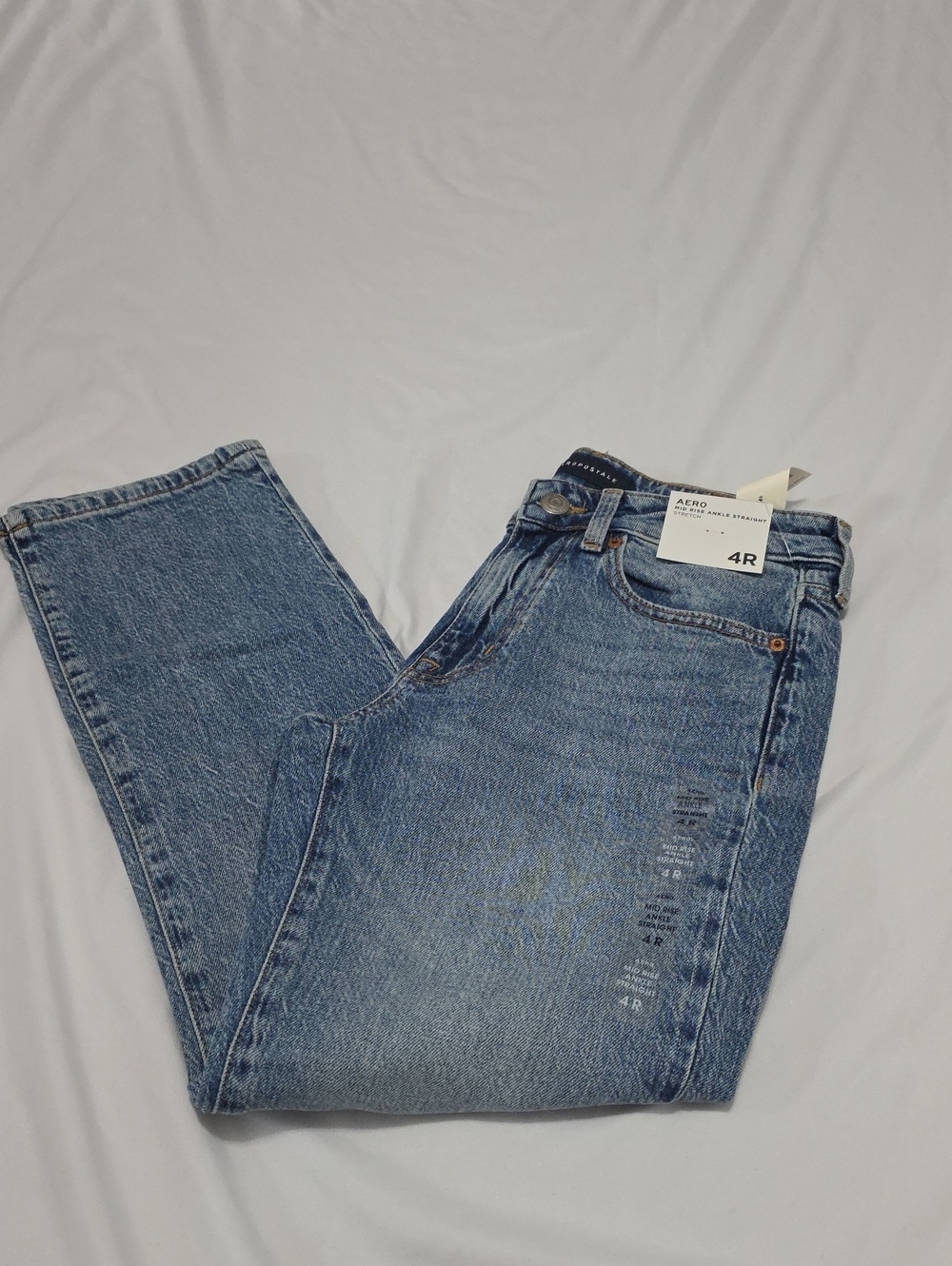 Aero Midrise Ankle Straight Size 4R